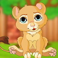 Free online html5 games - G2J Congo Lion Cub Rescue game 