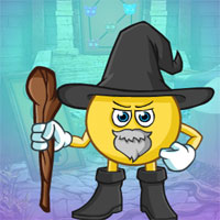 Free online html5 games - G4K Warlock Smiley Escape  game 