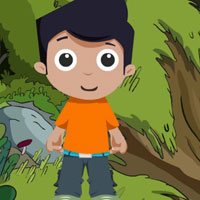Free online html5 games - G2J Rescue the Cute Boy from River game 