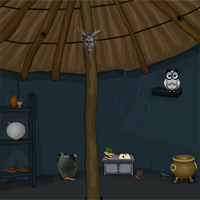 Free online html5 games - Rescue Spirit From Hut game 