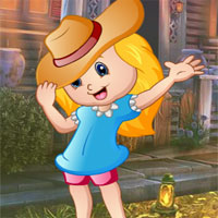 Free online html5 games - G4K Jubilant Little Girl Escape game 