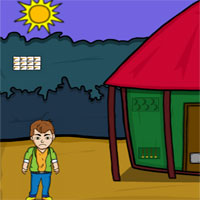 Free online html5 games - G2J Forest Cute Man Hungry Escape game 