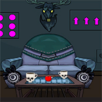 Free online html5 games - G2J Smart Black Kitten Rescue game 