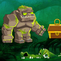 Free online html5 games - G2R Escape the Stone Golem game - WowEscape 