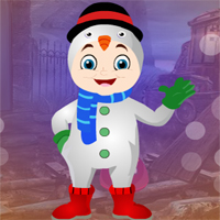 Free online html5 games - Games4king Snow Girl Escape game - WowEscape 