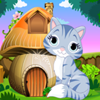 Free online html5 games - Cute Cat Rescue Games4King game 