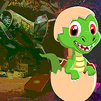 Free online html5 games - Games4King Baby Dinosaur Rescue game 