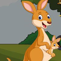 Free online html5 games - G4E Kangaroo City Escape game 