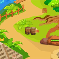 Free online html5 games - G4K Dweller Hut Escape game 