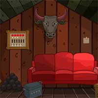 Free online html5 games - Wooden Forest House Escape MirchiGames game 