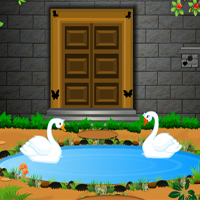 Free online html5 games - Garden Fountain Escape game 