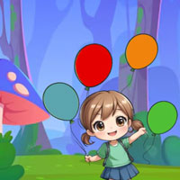 Free online html5 games - G2M Balloon Girl Escape game 