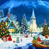 Free online html5 games - Christmas Find The Golden Cross game 
