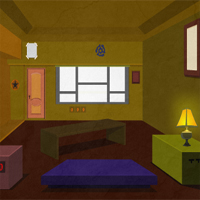 Free online html5 games - Royal Yellow House Escape game 