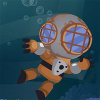 Free online html5 games - Bermuda Diver game 