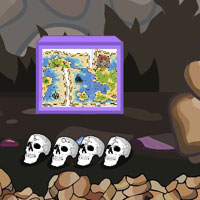 Free online html5 games - Antique Cave Treasure Escape game 