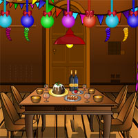 Free online html5 games - Winter Wooden House Escape KnfGame game 