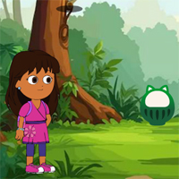 Free online html5 games - Dora Find Missing Car game 