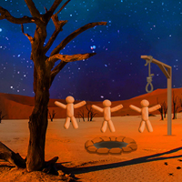 Free online html5 games - Big Wasteland Escape game 