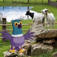 Free online html5 games - Goat Ranch Escape HTML5 game 