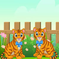 Free online html5 games - G2M Tiger Cub House Escape game 
