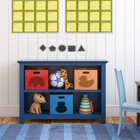 Free online html5 games - Locked Kids House Escape game 