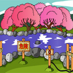 Free online html5 games - Donburako Sakura Escape game 