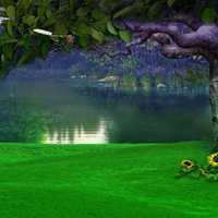 Free online html5 games - Escape from Fantasy Green Forest game - WowEscape 