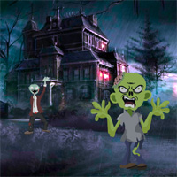 Free online html5 games - Big Zombie Land New Year Escape game - WowEscape 