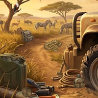 Free online html5 escape games - Safari Trail