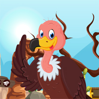 Free online html5 games - Games4King Vulture Rescue game 
