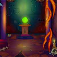 Free online html5 games - EnaGames The Circle-Haunted Villa Escape game 