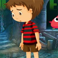 Free online html5 games - G4K Afraid Boy Escape game 