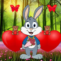 Free online html5 escape games - BIG Bunny Propose His Love