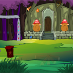 Free online html5 games - Midnight Forest Escape game 