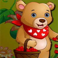 Free online html5 games - AVM Valentine Bear Escape game 