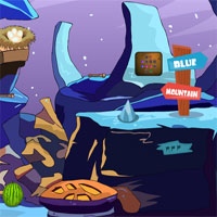Free online html5 games - GFG Blue Mountain Treasure Escape game 