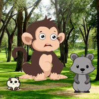 Free online html5 games - G2R Feed The Famished Monkey game 