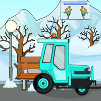 Free online html5 games - G2J Chubby Snowboy Escape game 