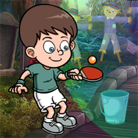 Free online html5 games - Games4King Table Tennis Player Escape game 