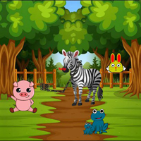 Free online html5 escape games -  G2R Liberate The Stuck Zebra
