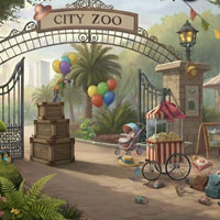 Free online html5 games - Hidden in the Zoo game 