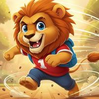 Free online html5 escape games - Speed Lion Escape