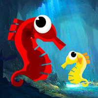Free online html5 escape games - Rescue The Seahorse Baby