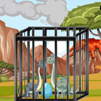 Free online html5 escape games - Dino Family Escape
