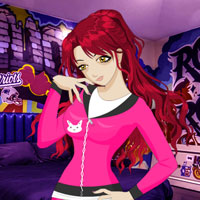 Free online html5 games - Emo Girl House Escape Games2rule game - WowEscape 