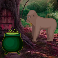Free online html5 games - BigEscapeGames Big Magical Forest Escape game - WowEscape 