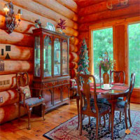 Free online html5 games - Wooden Living Room Escape EightGames game 