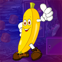 Free online html5 games - Games4king Cartoon Banana Escape game 