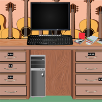 Free online html5 games - Musical Store Escape game 